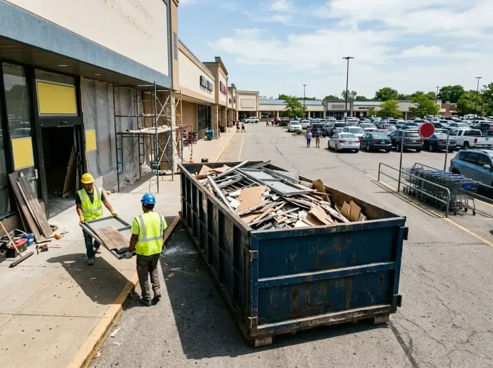 retail-store-renovation-debris-003 — frequently asked questions, Roll-off Dumpster Rentals in Lowell, MA